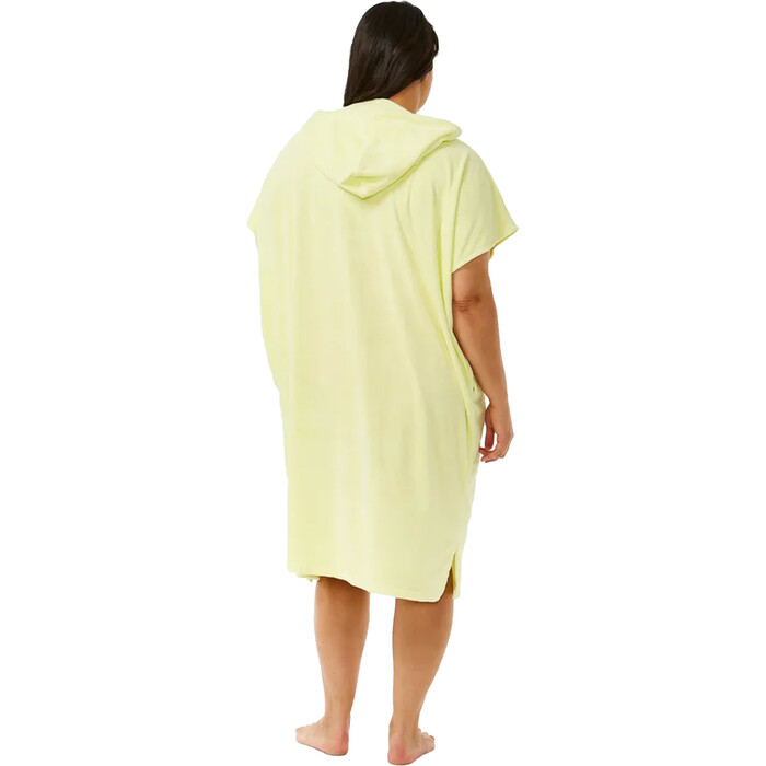 2024 Rip Curl Womens Classic Surf Hooded Towel Poncho 00ZWTO - Bright Yellow